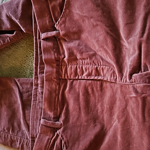 Brown uniqlo velvet skinny pants - Picture 4 of 4